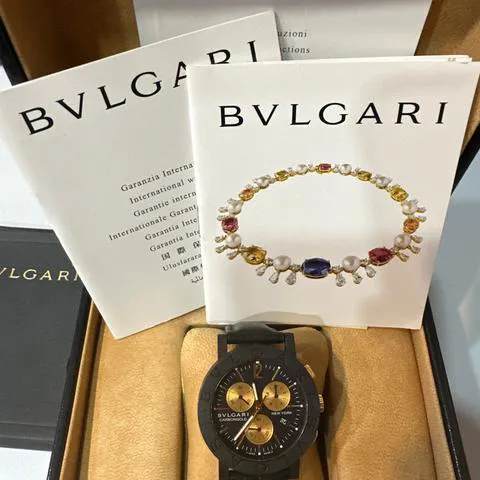 Bulgari Bulgari BB 38 CL CH 38mm Yellow gold Black