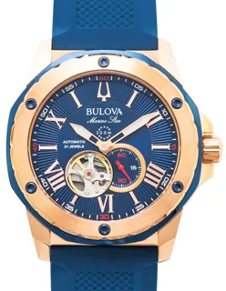 Bulova Marine Star 98A227 Stainless steel Blue