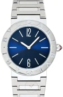 Bulgari Bvlgari Bvlgari 103201 Stainless steel Blue