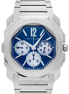 Bulgari Octo 103467 Stainless steel Blue