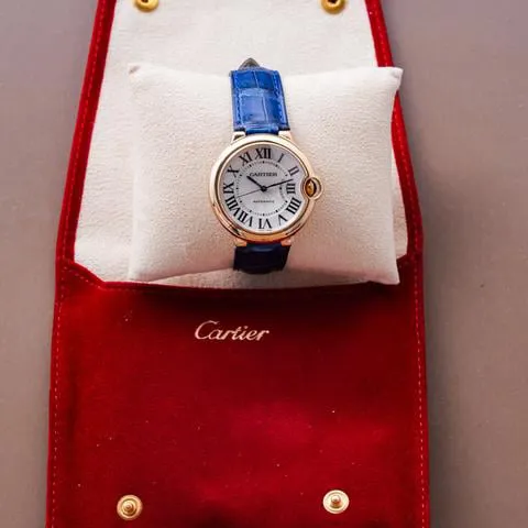 Cartier Ballon Bleu 36mm W6900356 41mm Yellow gold Silver 2