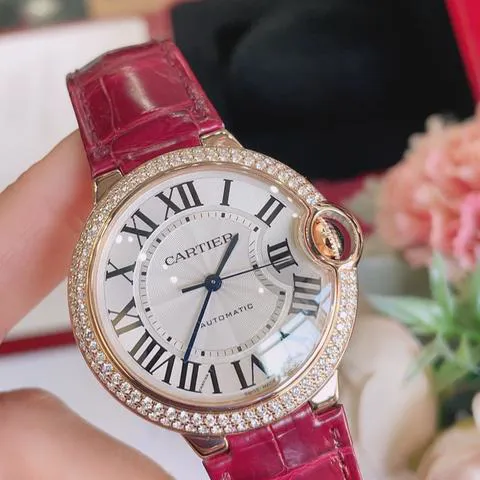 Cartier Ballon Bleu 36mm WE900551 36mm Rose gold White 2