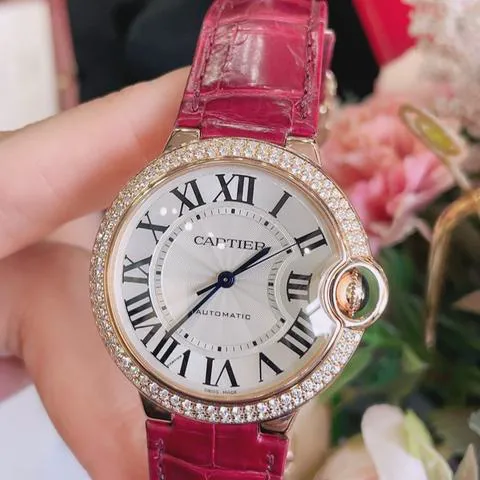 Cartier Ballon Bleu 36mm WE900551 36mm Rose gold White 4