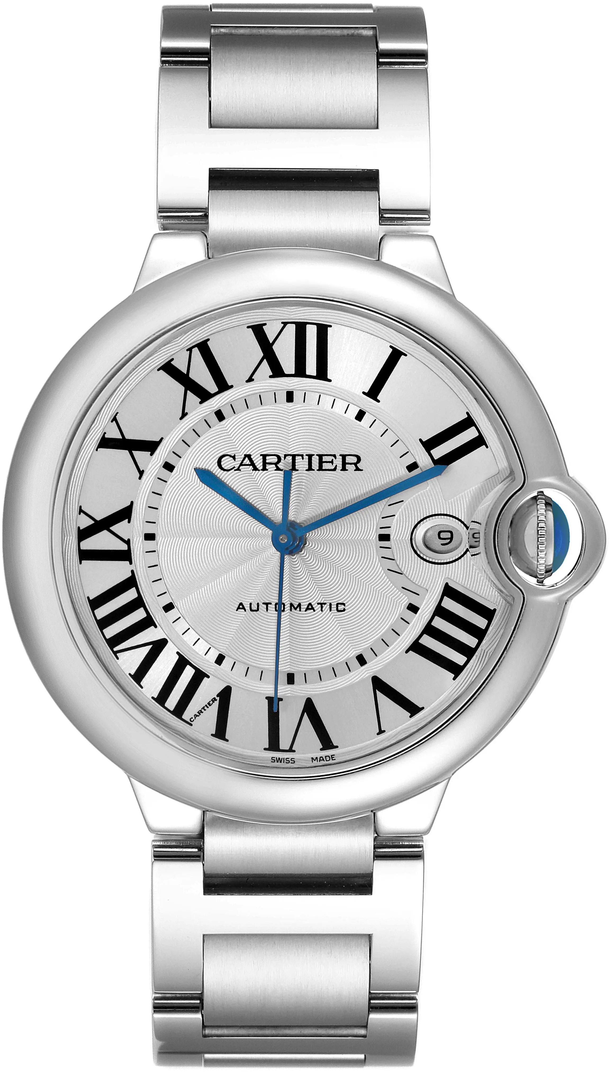 Cartier Ballon Bleu 42mm W69012Z4 42mm Stainless steel Silver