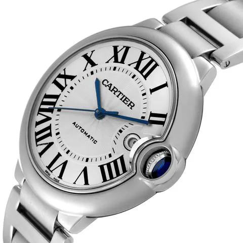 Cartier Ballon Bleu 42mm W69012Z4 42mm Stainless steel Silver 9