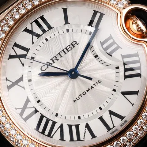 Cartier Ballon Bleu WJBB0005 36mm Rose gold Silver 2