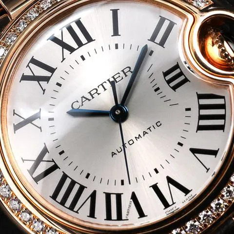 Cartier Ballon Bleu WJBB0036 33mm Rose gold Silver 2