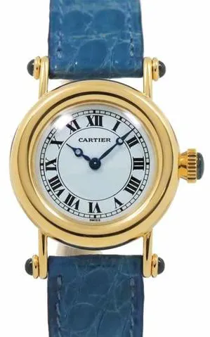 Cartier Diabolo 27mm Yellow gold Silver