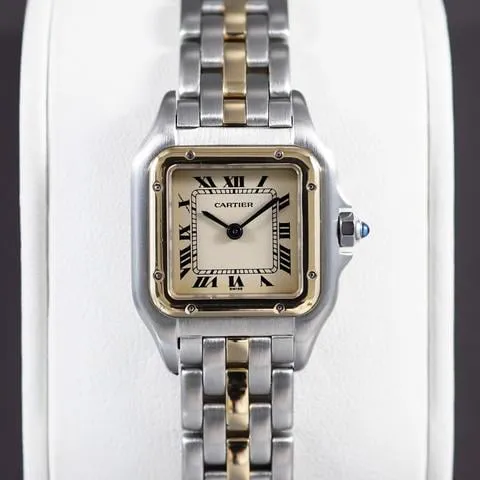 Cartier Panthère 166921 22mm Yellow gold and stainless steel White
