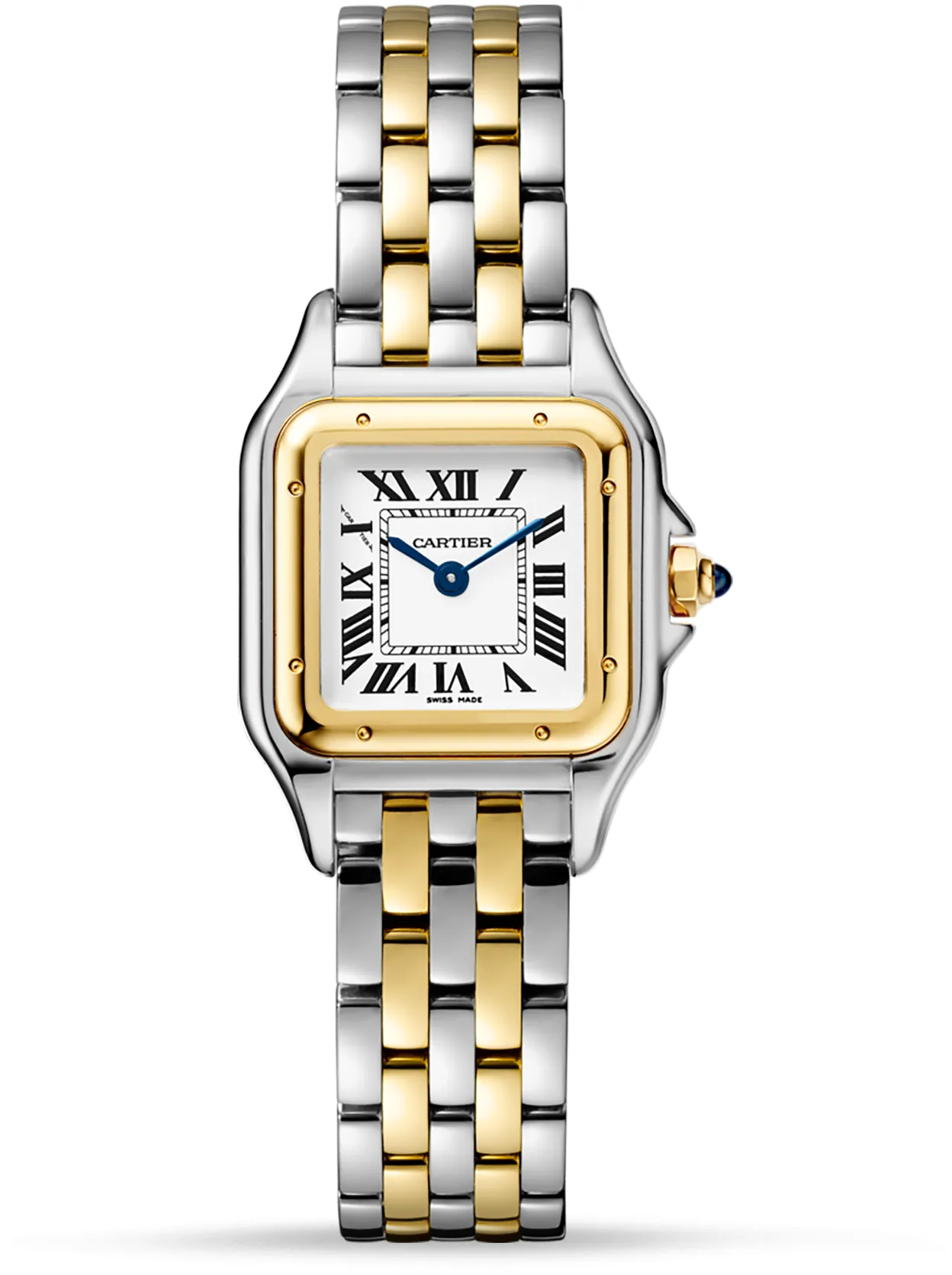Cartier Panthère W2PN0006 22mm Yellow gold and stainless steel White