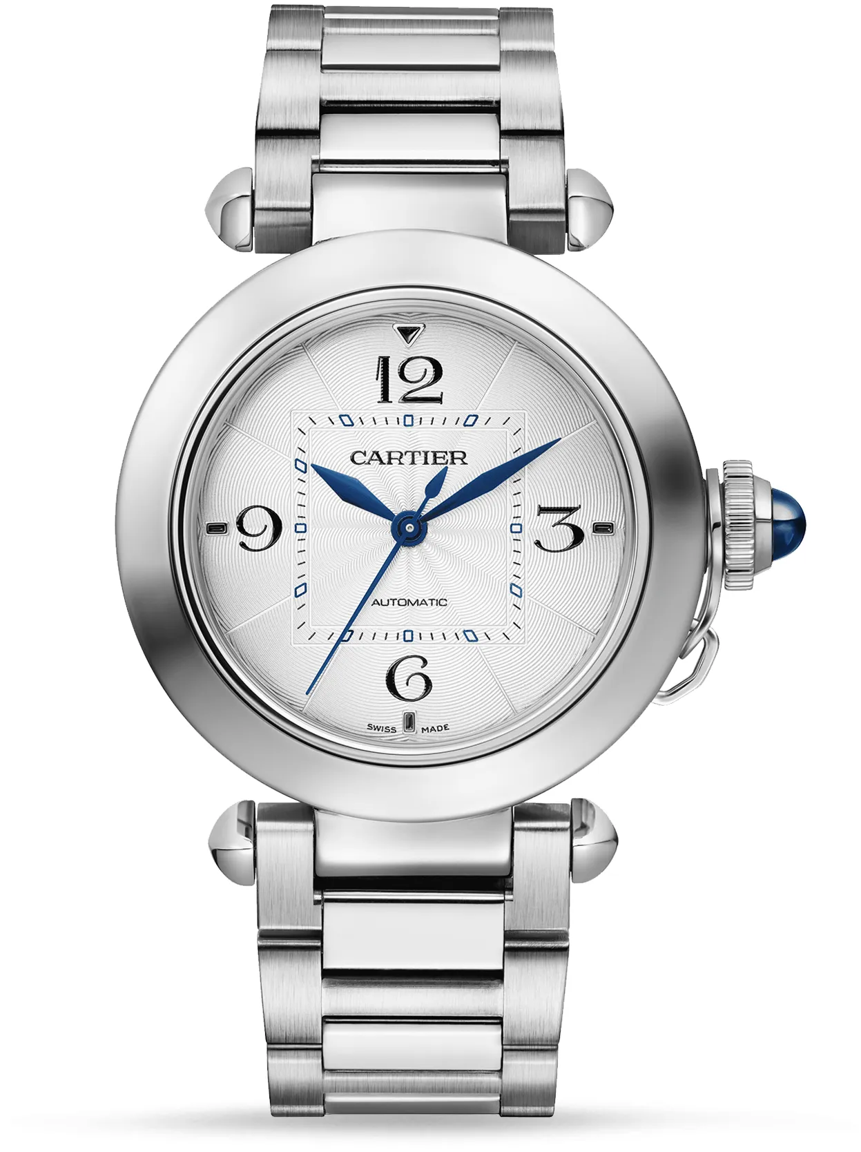 Cartier Pasha WSPA0013 35mm Stainless steel Silver