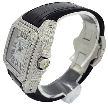 Cartier Santos 100 2878 33mm Stainless steel 1