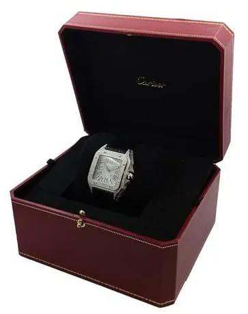 Cartier Santos 100 2878 33mm Stainless steel 5