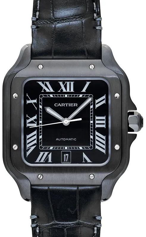 Cartier Santos de Cartier WSSA0039 40mm Stainless steel Black