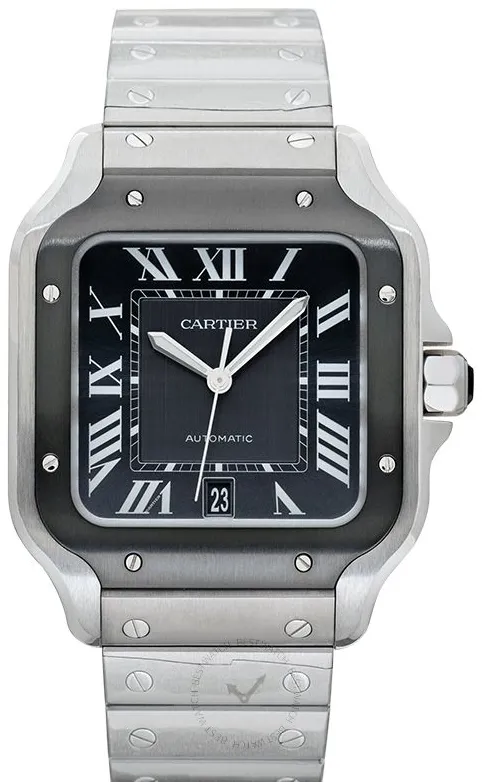 Cartier Santos WSSA0037 40mm Stainless steel Gray