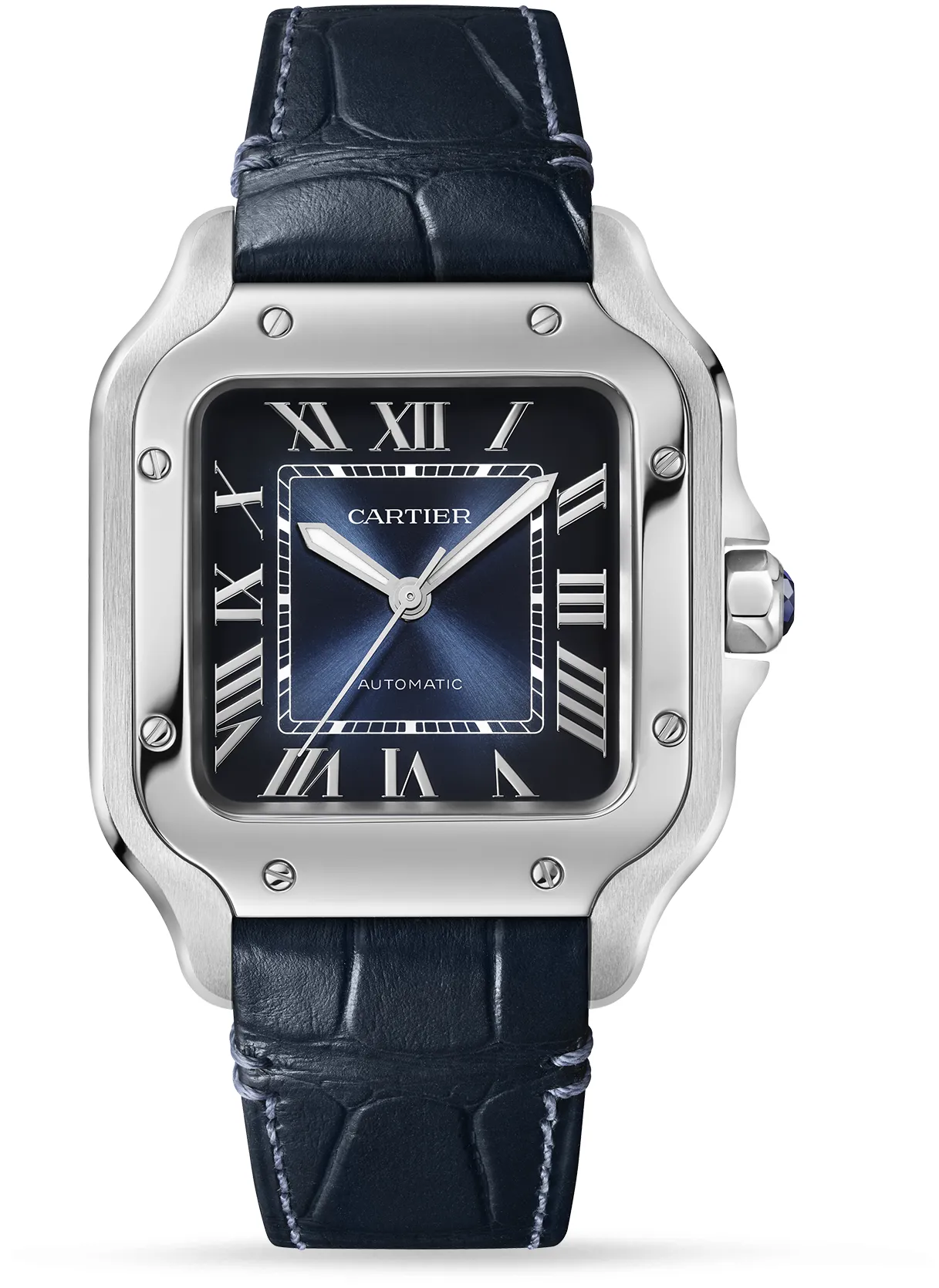 Cartier Santos WSSA0063 42mm Stainless steel Blue 1