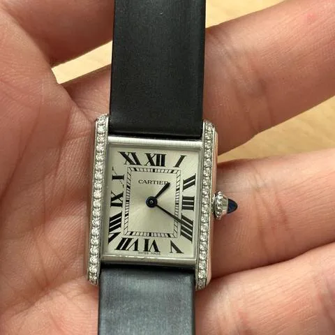 Cartier Tank Must W4TA0016 22mm Stainless steel Silver 1