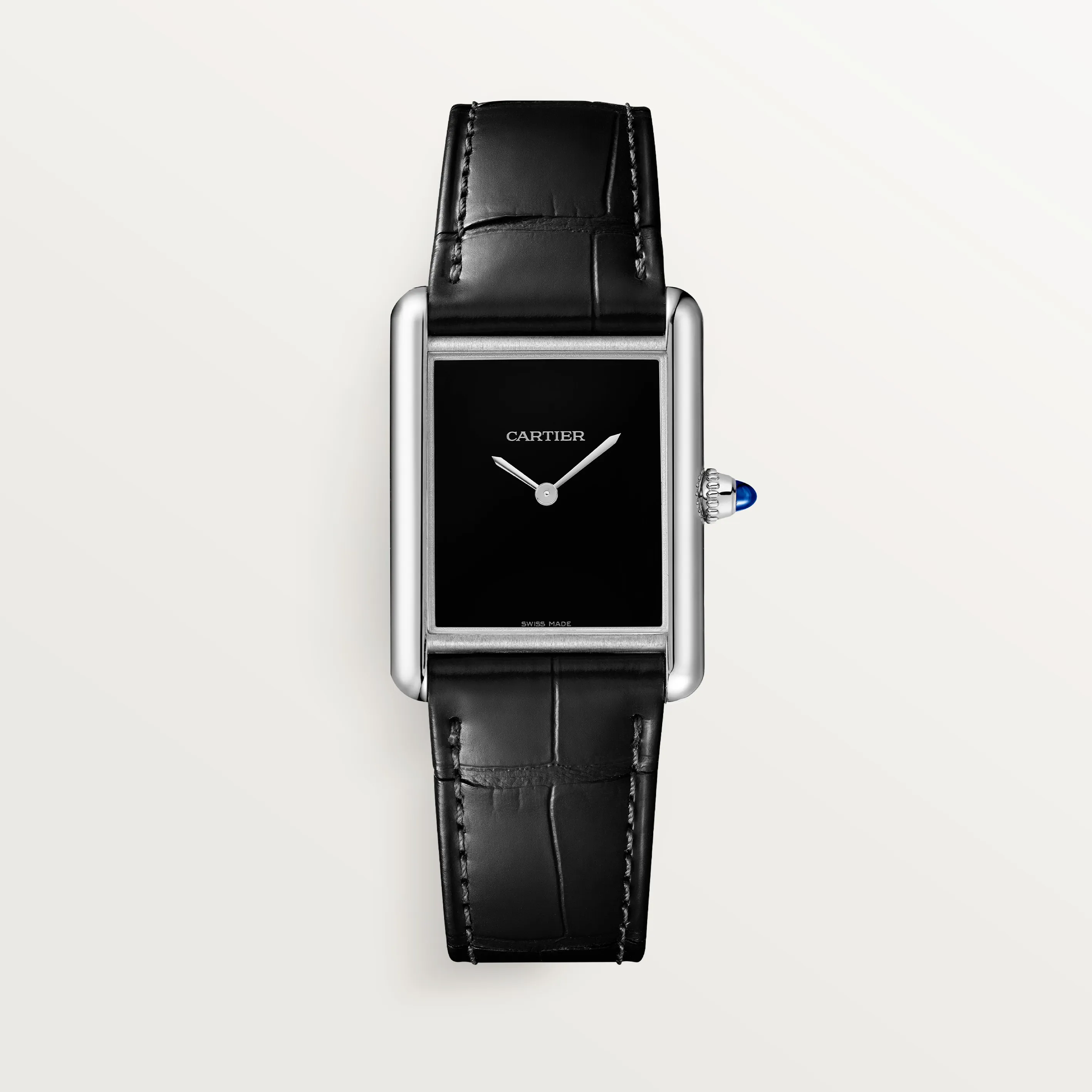 Cartier Tank Must WSTA0072 Stainless steel Black