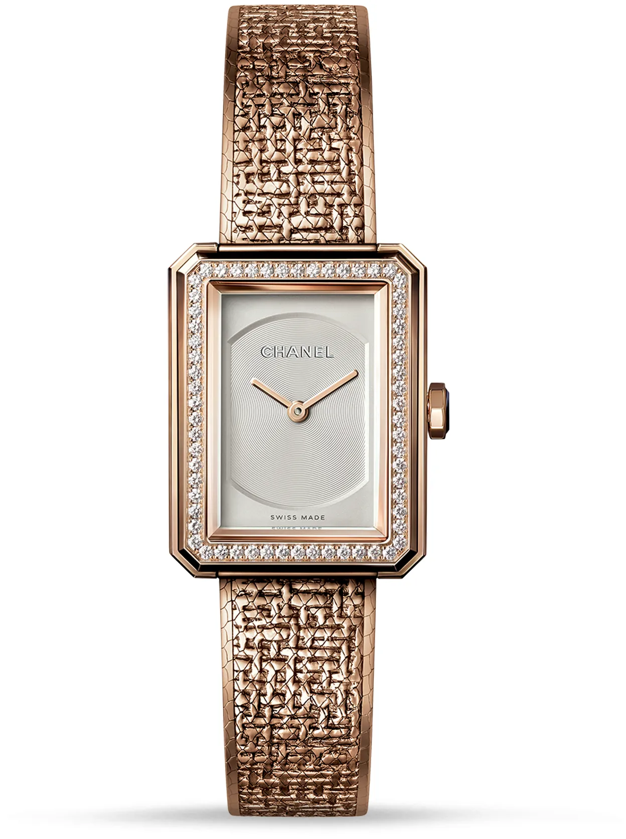 Chanel Boy-Friend H4881 28mm Yellow gold White