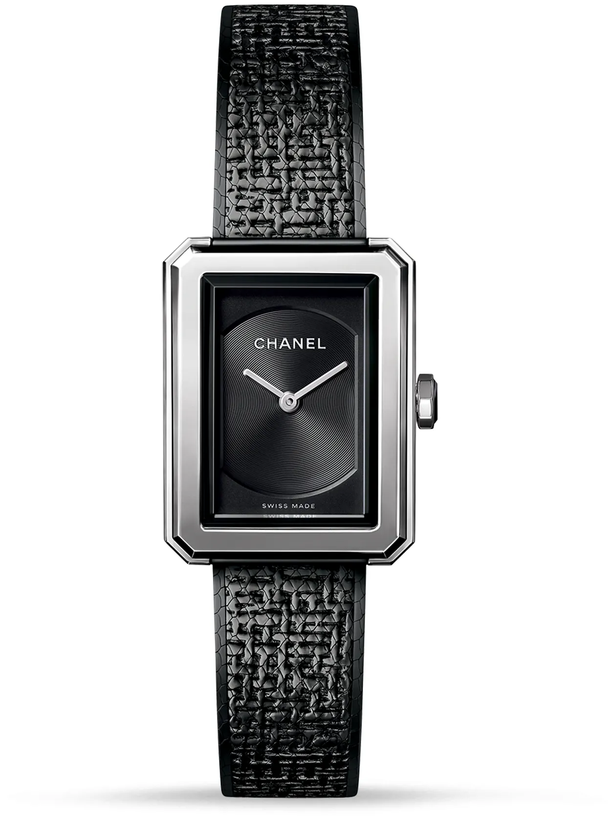 Chanel Boy-Friend H5317 28mm Stainless steel Black