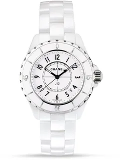 Chanel J12 H0968 White ceramic White