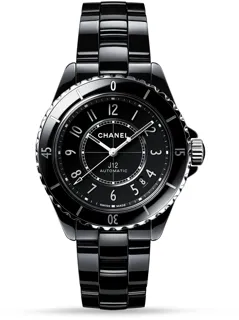 Chanel J12 H5697 Black ceramic Black