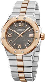 Chopard Alpine Eagle 298600-6001 Rose gold and Stainless steel Gray