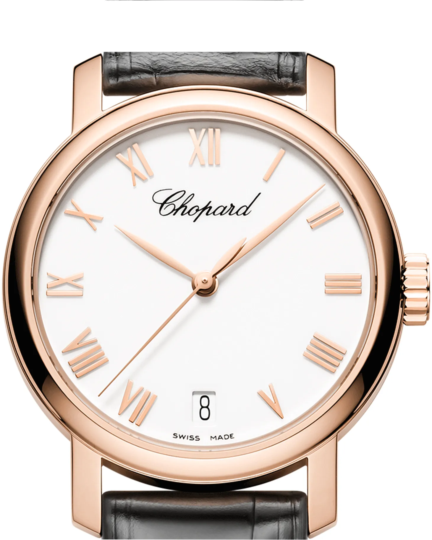 Chopard Classic 124200-5001 33mm 18k rose gold White 1