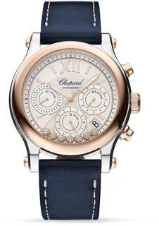 Chopard Happy Sport 278615-6001 Rose gold and Stainless steel