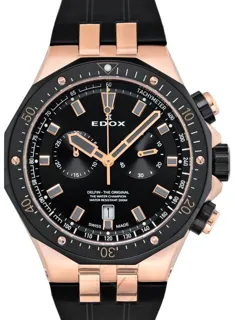 Edox 10109 357RNCA NIRG Stainless steel Black