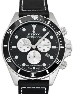 Edox 10238-3NC-NIA Stainless steel Black