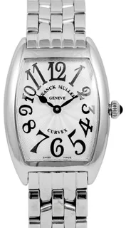 Franck Muller Cintree Curvex 1752 QZ AC Stainless steel White