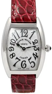 Franck Muller Cintree Curvex 1752B QZ AC Stainless steel White