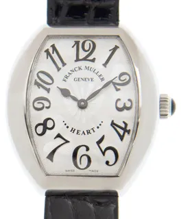 Franck Muller Heart 5002LQZ(AC)-BLACK Stainless steel Silver