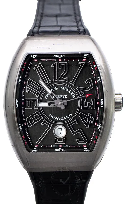 Franck Muller Vanguard V41 SC DT TT BR NR 41mm Titanium Black