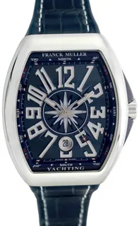 Franck Muller Vanguard V41 SC DT YACHTING Stainless steel Blue