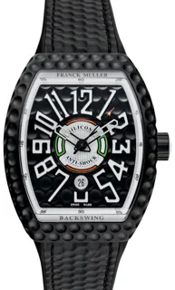 Franck Muller Vanguard V45 SC DT GOLF TT NR BR BC Titanium Black