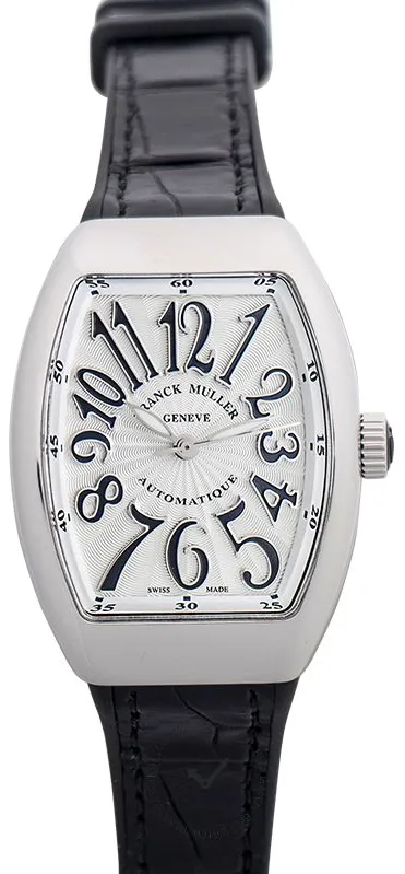 Franck Muller Vanguard V32 SC AT AC FO NR 50mm Stainless steel White