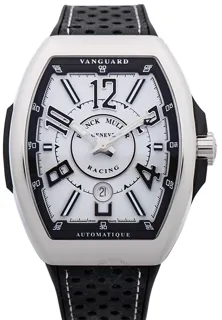 Franck Muller Vanguard V45 SC DT RCG AC NR Stainless steel White