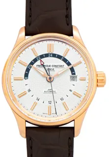 Frédérique Constant Yacht Timer FC-350VT4H4 Rose gold Silver