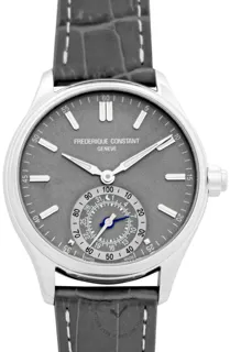 Frédérique Constant Horological Smartwatch FC-285LGS5B6 Stainless steel Gray