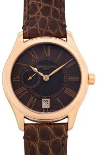 Frédérique Constant Ladies Automatic FC-318MPC3B4 Stainless steel Brown