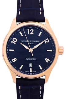 Frédérique Constant Runabout FC-303RMN5B4 Rose gold Blue