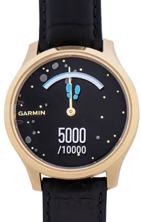 Garmin Vívomove Luxe 010-02241-02 Rose gold and Titanium and Stainless steel Black