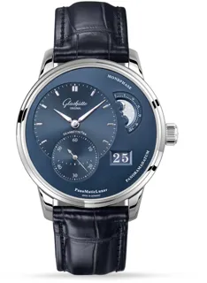 Glashütte PanoMatic 1-90-02-46-32-61 Stainless steel Blue