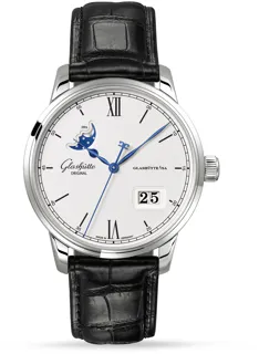 Glashütte Senator Excellence 1-36-04-01-02-61 Stainless steel Silver