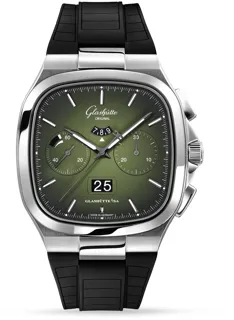 Glashütte Seventies 1-37-02-09-02-63 Stainless steel Green