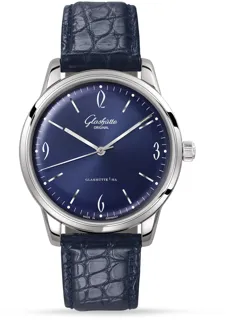 Glashütte Sixties 1-39-52-06-02-04 Stainless steel Blue