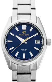 Grand Seiko Spring Drive SLGA007 Stainless steel Blue