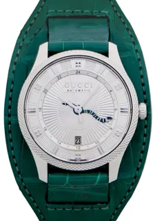 Gucci G-Timeless YA126344 Stainless steel Silver